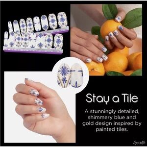 Color Street Stay a Tile Nail Polish Strips